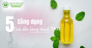 5 tác dụng của tinh dầu húng chanh Trần Kim Huyền